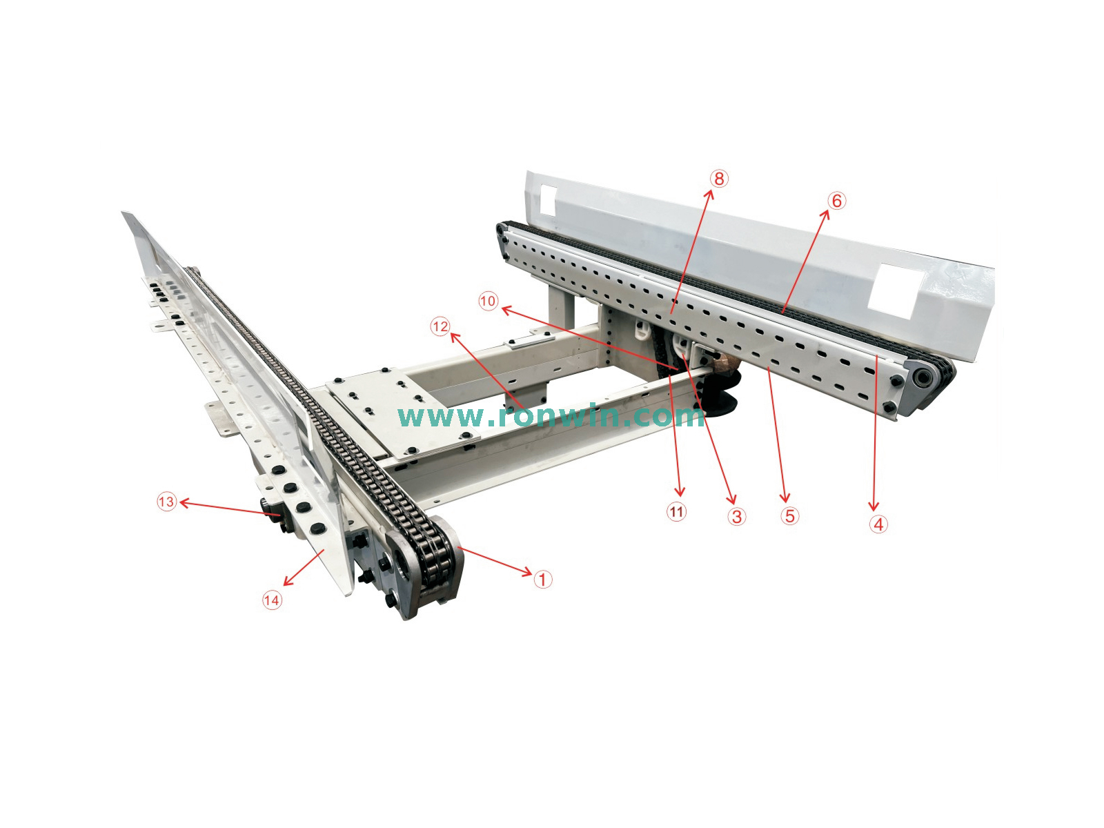 Full Range of Chain Conveyor Line Components & Parts
