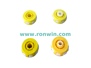 90 Degree Shift Plastic Skate Wheel for Conveyor System