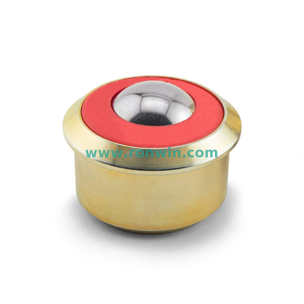 Heavy Load Nickle Plated Steel Air Cargo Ball Transfer Unit