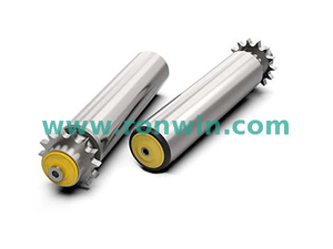R2411 Medium Duty Single-row Steel Sprocket Conveyor Roller